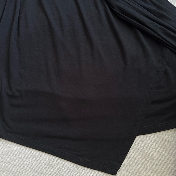 Fraiche  By J Chic Long Sleeve Black Dress - Picture 5 of 7